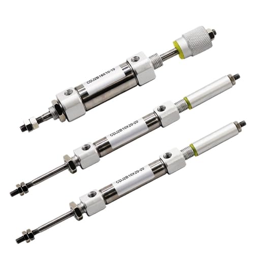 1PCS CDJ2B XC8 Einstellbare Mini Luft Zylinder CJ2 Pneumatische Kolben Stift Einzel Stange(Stroke 75-50,CDJ2B16 Bore 16mm) von BJWVHGGE
