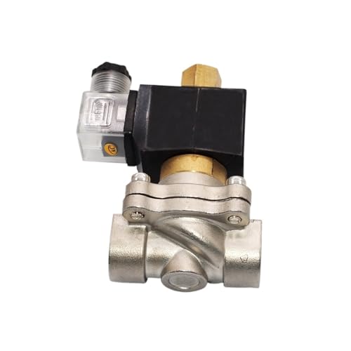 24V 110V 220V AC Normal Open Edelstahl Hydraulik-Magnetventil (NPT_110V AC) von BJWVHGGE