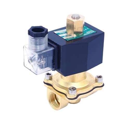 Magnetventil normal offen 1/2 Zoll Elektroventil 'Wasserventil Messingventil DC12V Dichtung EPDM(NPT_AC110V) von BJWVHGGE
