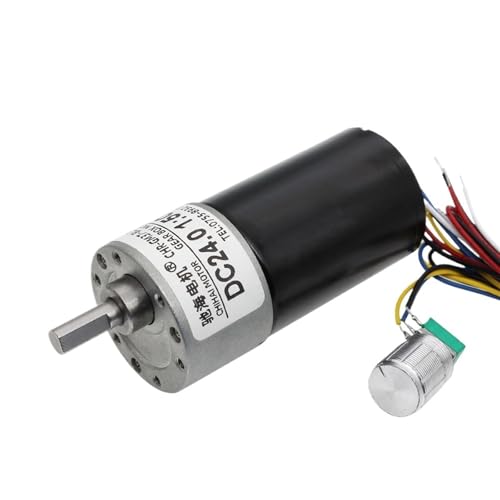 Motor CHR-GM37-BLDC3650 37-mm-Getriebe Leistungsstarker, langlebiger, bürstenloser DC12-V-24-V-Getriebemotor Leiser BLDC-Getriebemotor(DC 12V ratio 90,Motor) von BJWVHGGE