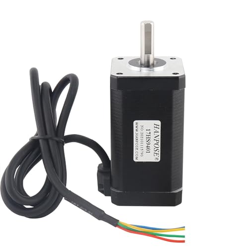 Nema17 Schrittmotor 80 mm 2,8 A 90 N.CM 17HS9401 4-Draht 1,8 Grad Hybrid-Fräsmaschinen-Schrittmotor(17HS9401 X3PCS) von BJWVHGGE