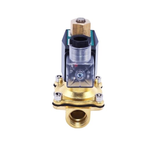 Normalerweise offenes Wasser-Magnetventil 3/8, 220 V 12 V 24 V 110 V, Pilotbetrieb, 2/2 Wege DN10 NBR, Hochtemperaturventil (230 VAC) von BJWVHGGE