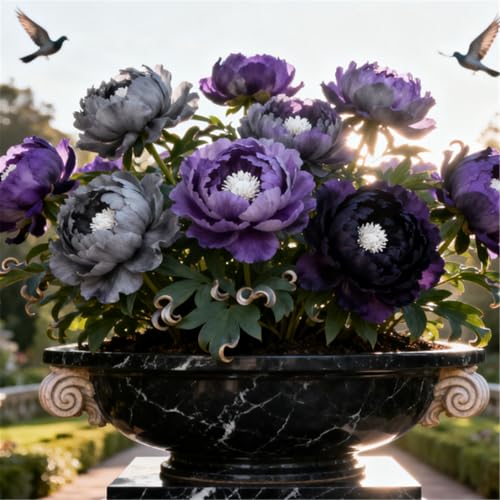 Mehrjährig/Winterhart/Bunte Pfingstrosen/Seltene Pfingstrosenknollen/Gartentopfdekoration/Winterhart/Geschenk/Schnittblume/Hochzeitsdekoration-1 PCS-G von BJYaWFR