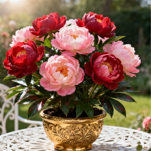 Mehrjährige/Pfingstrosenknollen/Seltene Pfingstrosenknollen/Gartendekoration/Winterhart Winterhart/Geschenk/Schnittblume-3 PCS-E Mehrjährige/Pfingstrosenknollen/Seltene Pfingstrosenknollen/Gartendekoration/Winterhart Winterhart/Geschenk/Schnittblume-3 PCS-E von BJYaWFR