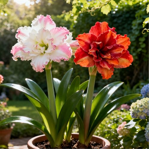 Mehrjährige winterharte Wüstenrose/Winterharte Staude/Seltene Wüstenrosenknolle/Vintage Dekoration/Geringer Wartungsaufwand-A-5PCS von BJYaWFR