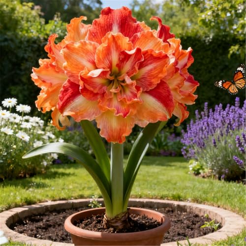 Seltene Amaryllis/Winterharte mehrjährige Amaryllis/Schöne Dekoration-B-1 PCS Seltene Amaryllis/Winterharte mehrjährige Amaryllis/Schöne Dekoration-B-1 PCS von BJYaWFR