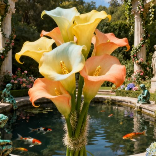 Seltene Calla/Calla-Knolle/Zierpflanze für kalte Temperaturen/Hochzeit/Zimmerpflanze/Garten/Dekoration/Kalte Temperaturen-2 PCS-I Seltene Calla/Calla-Knolle/Zierpflanze für kalte Temperaturen/Hochzeit/Zimmerpflanze/Garten/Dekoration/Kalte Temperaturen-2 PCS-I von BJYaWFR