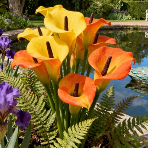 Seltene Calla/Calla-Knolle/Zierpflanze für kalte Temperaturen/Hochzeit/Zimmerpflanze/Garten/Dekoration-2 PCS-I Seltene Calla/Calla-Knolle/Zierpflanze für kalte Temperaturen/Hochzeit/Zimmerpflanze/Garten/Dekoration-2 PCS-I von BJYaWFR