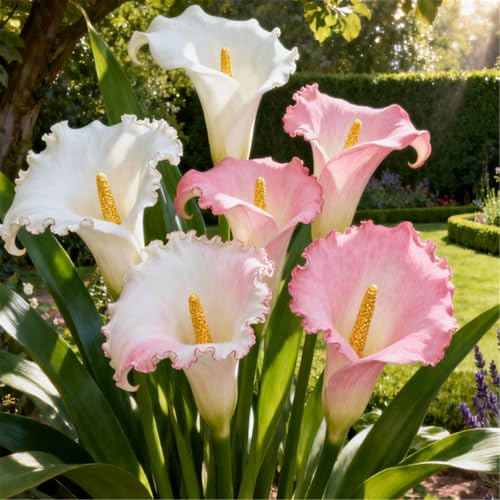 Seltene Calla/Calla-Knolle/Zierpflanze für kalte Temperaturen/Hochzeit/Zimmerpflanze/Garten/Dekoration-4 PCS-C Seltene Calla/Calla-Knolle/Zierpflanze für kalte Temperaturen/Hochzeit/Zimmerpflanze/Garten/Dekoration-4 PCS-C von BJYaWFR