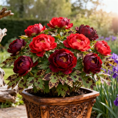 Wunderschöne/Mehrjährige/Winterharte Pfingstrosenknollen/Seltene Pfingstrosen/Gartendekoration/Jetzt bepflanzen/Schnittblume-1 PCS-C von BJYaWFR