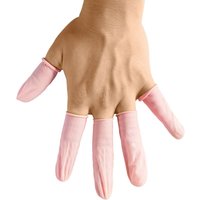 BJZ A-2810 ESD-Fingerlinge antistatisch, puderfrei Kleider-Größe: S Latex von BJZ