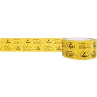 BJZ ESD-Klebeband 50 m Gelb, Schwarz (L x B) 50 m x 50 mm C-195 005-PP von BJZ