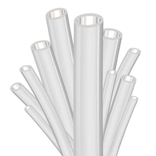 (12 mm) 1x Meter Silikonschlauch flexibel Industriequalität Lebensmittelqualität FDA -60°C bis +220°C (Ersatz Milchschlauch für Kaffeevollautomaten) (Innen: 12 mm Außen: 16 mm) von BK-PowerTCS