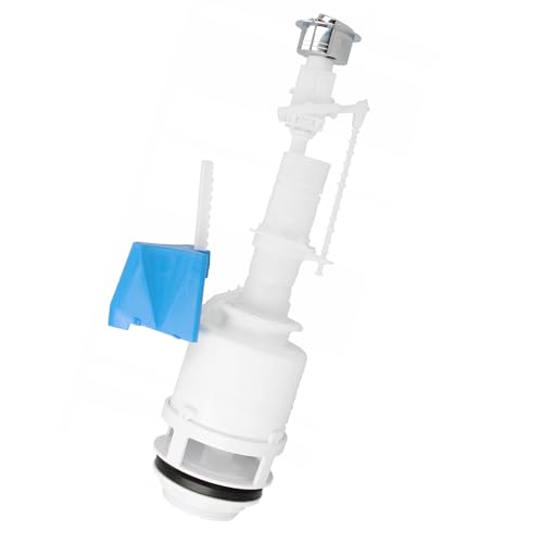 WC Spülventil Ablaufventil Spülgarnitur Heberglocke für Keramik Spülkasten Wassertank 3/6 L START/STOP von BK-PowerTCS