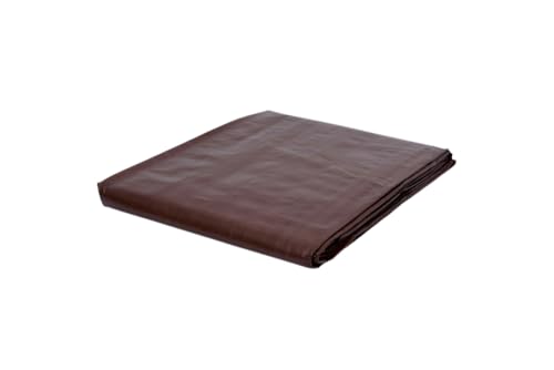 BK SHOP Abdeckplane Wasserdicht - Gewebeplane 4 x 5 m - Braun wasserdichte Plane - Schutzplane 200 g/m2 - Abdeckplanen in den Garten - Gewebeplanen Wasserfeste Gartenmöbel - Gartenplane mit UV-Filter von BK SHOP