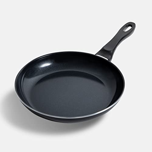 BK Vivid Bratpfanne (24 cm), Keramische Antihaftbeschichtung, PFAS-frei, Spülmaschinengeeignet, Backofengeeignet, Schwarz von BK