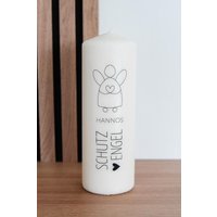 Kerze Schutzengel Personalisiert Kerze Schutzengel Personalisiert von BKDesignmitHerz