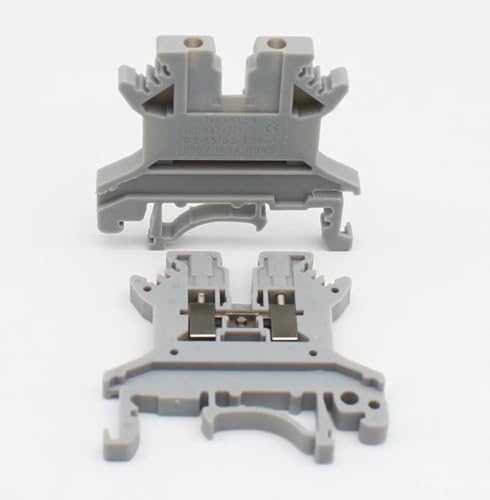 100Pcs Screw Feed-through Connductor Wire Electrical Connector Din Rail Terminal Block von BKGWCSOR