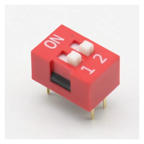 10Pcs Slide Type Switch Module 2.54mm 2 Position Way DIP Red Pitch 10Pcs Slide Type Switch Module 2.54mm 2 Position Way DIP Red Pitch von BKGWCSOR