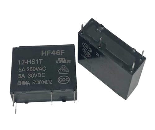1pc HF46F 12-HS1T 12VDC Relay 4pins 1pc HF46F 12-HS1T 12VDC Relay 4pins von BKGWCSOR