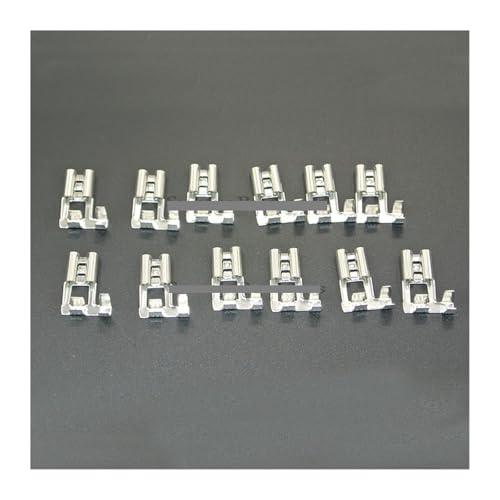 2000pcs 4.8mm Flag Terminals - Non Insulated Female Right Angle Spade Crimp von BKGWCSOR