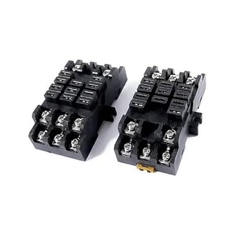 2PCS 34mm DIN Rail 11 Screw Terminal 38F-11A 300VAC40A Socket Base for HHC71B 2PCS 34mm DIN Rail 11 Screw Terminal 38F-11A 300VAC40A Socket Base for HHC71B von BKGWCSOR