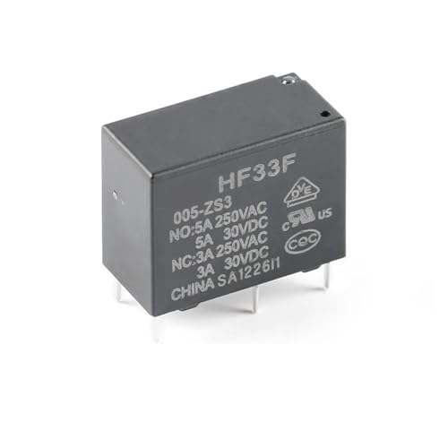 5Pcs Relay HF33F-005-ZS3 5PIN 5V 5Pcs Relay HF33F-005-ZS3 5PIN 5V von BKGWCSOR