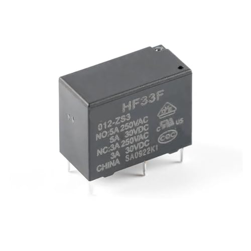 5Pcs Relay HF33F-012-ZS3 5PIN 12V 5Pcs Relay HF33F-012-ZS3 5PIN 12V von BKGWCSOR