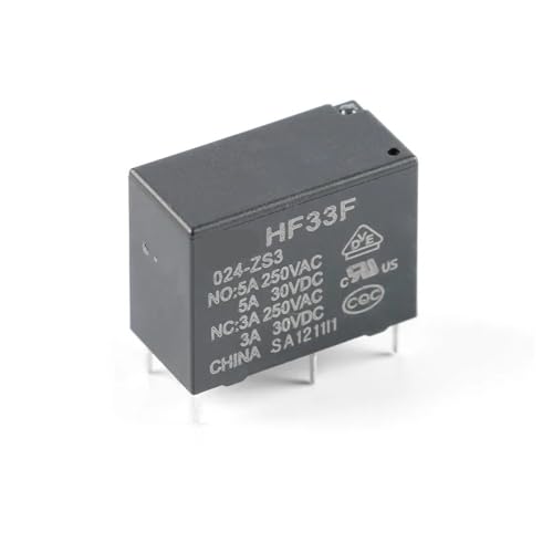 5Pcs Relay HF33F-024-ZS3 5PIN 24V 5Pcs Relay HF33F-024-ZS3 5PIN 24V von BKGWCSOR