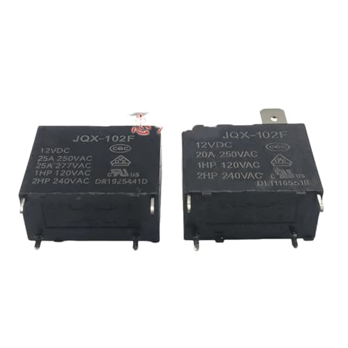 5pcs JQX-102F 12VDC 20A250VAC 5pcs JQX-102F 12VDC 20A250VAC von BKGWCSOR