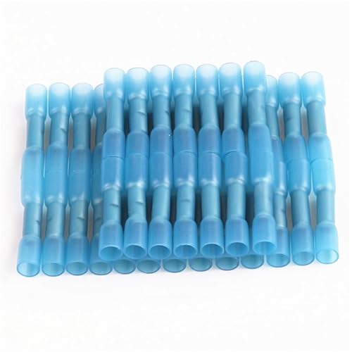 60pcs Heat Shrink Butt Wire Connectors Waterproof Insulated Automobile Wire Cable Crimp Terminals Electrical Butt Splice von BKGWCSOR
