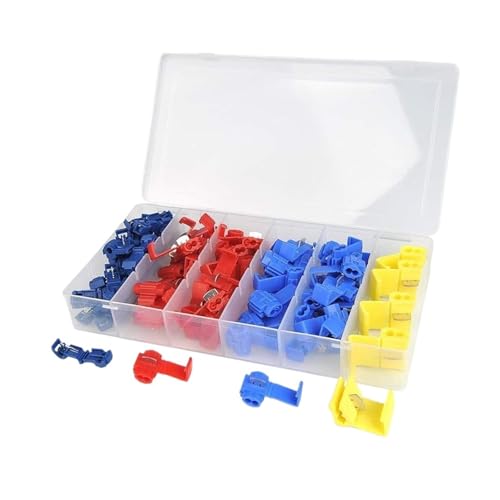 65Pcs Lug Flexible Cord Wire Terminal Car Quick Connection Clamp Wire Connector Combination Packages von BKGWCSOR