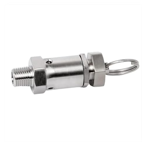 BKGWCSOR 1/4" BSP Male Thread 304 Stainless Steel Air Pressure Valve Release Valve 1mpa BKGWCSOR 1/4" BSP Male Thread 304 Stainless Steel Air Pressure Valve Release Valve 1mpa von BKGWCSOR