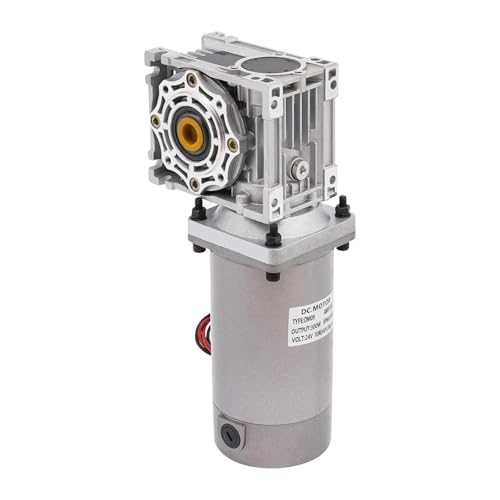 BKGWCSOR 120W 200W DC 24V Worm Gear Speed Reducer Gearbox NMRV040 Worm Gear with DC Electronic Starter 1800RPM(RV040 200W,24V) von BKGWCSOR