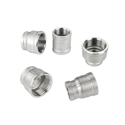 BKGWCSOR 1PC 304 Stainless Steel Inner Pipe Coupling 1" BSP Female Thread Reducing Connection Pipe Fitting BKGWCSOR 1PC 304 Stainless Steel Inner Pipe Coupling 1" BSP Female Thread Reducing Connection Pipe Fitting von BKGWCSOR