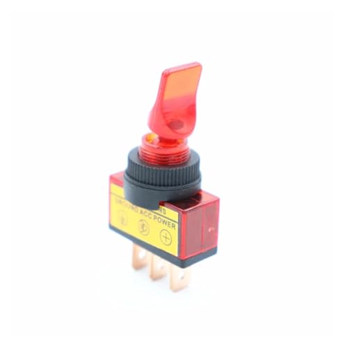 BKGWCSOR 1Pcs Car Toggle Switch 12V Illuminated car Rocker Switch 20A Rocker Switch red with Light BKGWCSOR 1Pcs Car Toggle Switch 12V Illuminated car Rocker Switch 20A Rocker Switch red with Light von BKGWCSOR