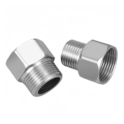 BKGWCSOR 1pc 1/2" BSP Female Male Thread Extend 50mm Reducing Butt Joint Coupler Plumbing Fittings BKGWCSOR 1pc 1/2" BSP Female Male Thread Extend 50mm Reducing Butt Joint Coupler Plumbing Fittings von BKGWCSOR