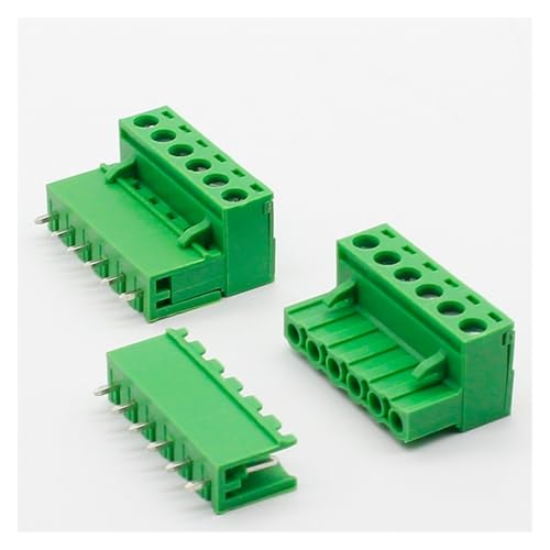 BKGWCSOR 5 Sets ht5.08 6pin Terminal Type 300V 10A 5.08mm Pitch Connector PCB Screw terminal Block BKGWCSOR 5 Sets ht5.08 6pin Terminal Type 300V 10A 5.08mm Pitch Connector PCB Screw terminal Block von BKGWCSOR