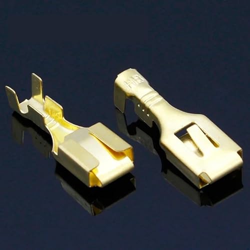 Crimp Terminal Female Spade Cable Wire Terminals for 6.3mm Connectors von BKGWCSOR