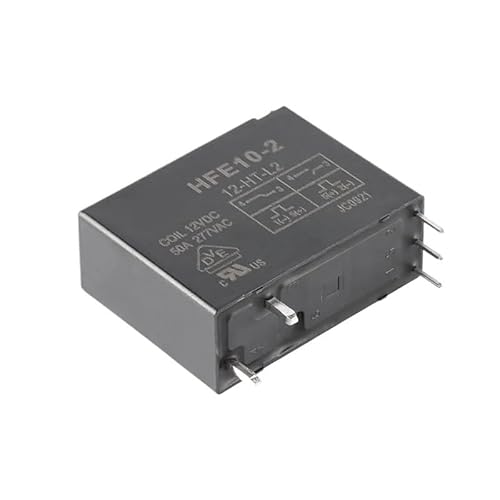 Magnetic holding relay HFE10-2-12-HT-L2 5P Double coil with manual switch 50A 12VDC von BKGWCSOR