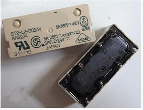 Relay ST2-L2-DC24V AR2224 ST2-L2-24VDC ST2L2DC24V 24VDC DC24V 24V DIP8 Relay ST2-L2-DC24V AR2224 ST2-L2-24VDC ST2L2DC24V 24VDC DC24V 24V DIP8 von BKGWCSOR