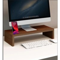 Holz Monitorständer Computer Riser Massivholz Schreibtisch Regal Für Imac Und Monitore, Monitor Laptopständer, Pc Stand von BKGift