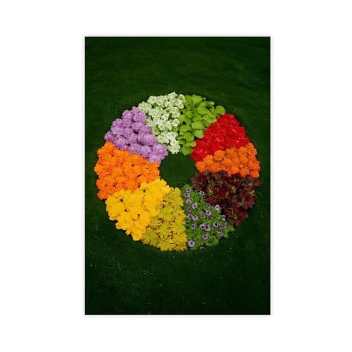 BKHJSASU Essbare Palette abstrakte Kunst (3) Leinwandposter Schlafzimmer Dekor Landschaft Büro Zimmer Dekor Geschenk 40 x 60 cm von BKHJSASU
