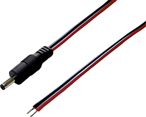 BKL Electronic 075139 DC-Niedervolt-Anschlusskabel, offenes Ende, 4 mm, 1,70 mm, 1 Stück von BKL ELECTRONIC