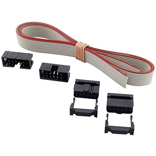 BKL Electronic 10122101 Pfosten-Steckerverbinder-Set mit Zugentlastung Rastermaß: 2.54 mm Polzahl Gesamt: 16 Anzahl Rei von BKL ELECTRONIC