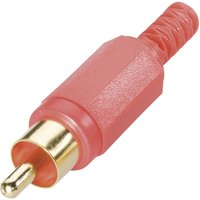 BKL Electronic 0104008/T Cinch-Steckverbinder Stecker, gerade Polzahl: 2 Weiß 1 St. von BKL Electronic