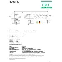 BKL Electronic 1506147 Spiralkabel H07BQ-F 1200mm / 4800mm 4G 1.5mm² Orange 1St. von BKL Electronic