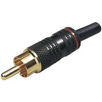 BKL Electronic 0101010 Cinch-Steckverbinder Stecker, gerade Polzahl (num): 2 Rot von BKL Electronic