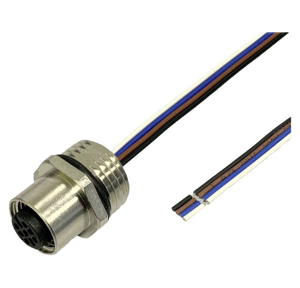 BKL Electronic Steckdose BKL Electronic 2703008 Sensor/Aktor Einbaubuchse M12 0.5 m Polzahl Se, 2703008 BKL Electronic Steckdose BKL Electronic 2703008 Sensor/Aktor Einbaubuchse M12 0.5 m Polzahl Se, 2703008 von BKL Electronic