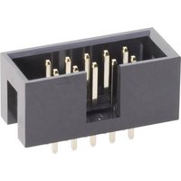 BKL Electronic 10120550 Stiftleiste ohne Auswurfhebel Rastermaß: 2.54mm Polzahl Gesamt: 6 Anzahl Re von BKL Electronic